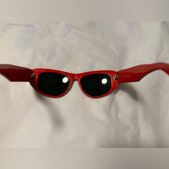 Ray Ban Dekko vintage Red and Black Sunglasses - Picture 3 of 4